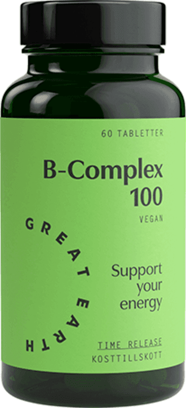 Great Earth B-Complex 100mg 60 st