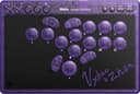 8Bitdo Transparent Purple Wireless Arcade Controller