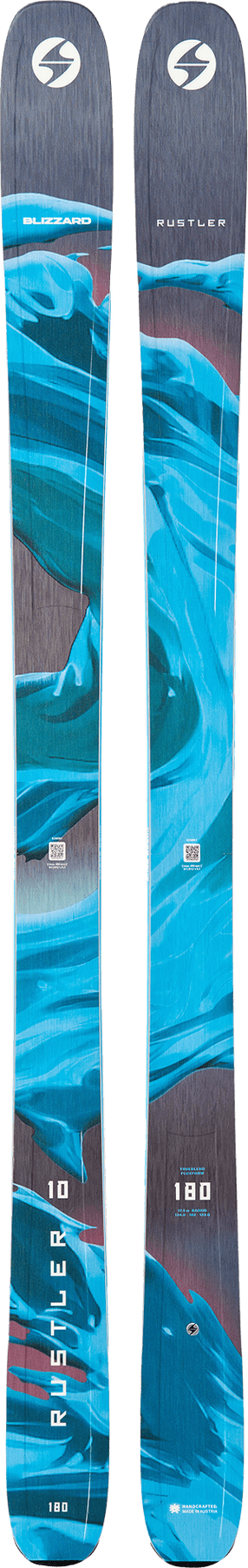 Blizzard Rustler 10 Alpinskidor Blue 186