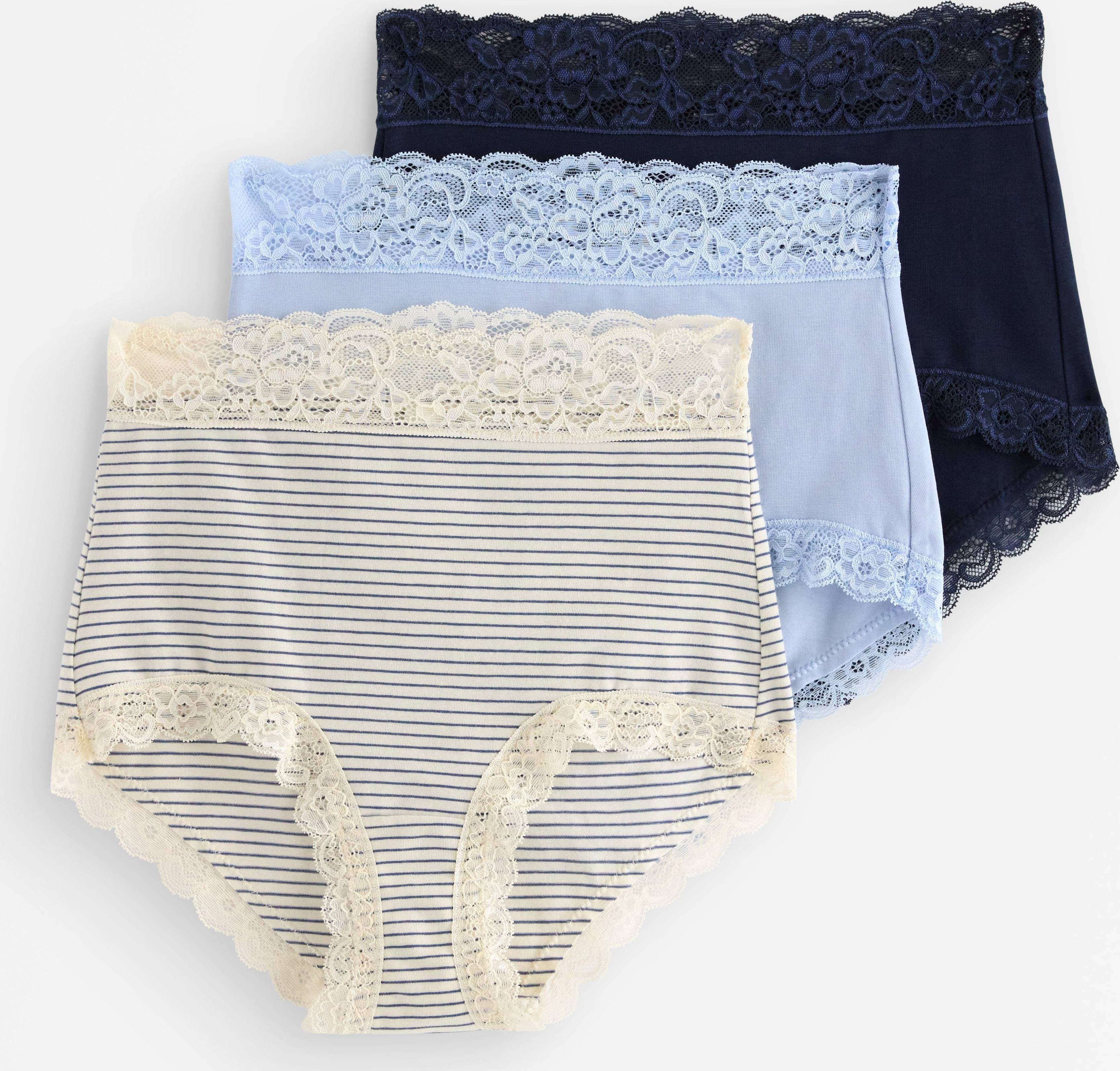 Lindex 3-Pack Trosor Med Hög Midja