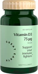 Great Earth Vitamin D3/K2 60 st