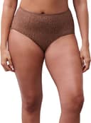 Chantelle Norah High Waist Full Brief - Brown