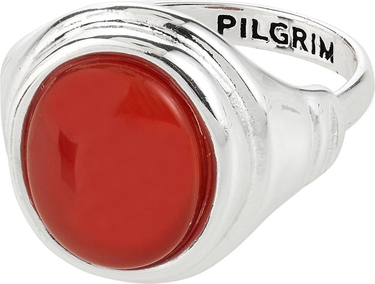 Pilgrim Lyndon Ring Silver Plated - Silver