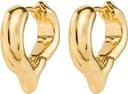 Pilgrim Iris Earrings Gold Plated Guld - Guld