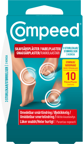 Compeed Skavsårsplåster Mix 10 St