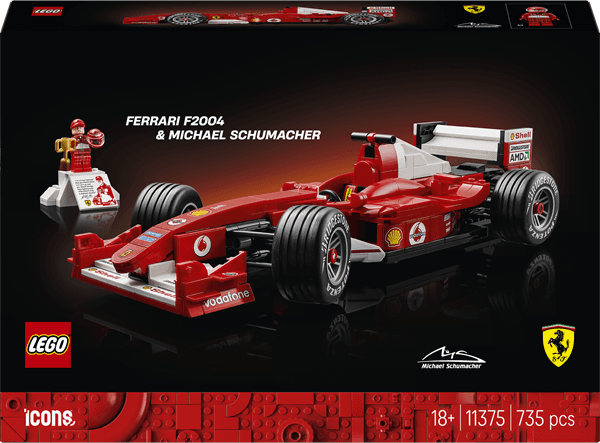 LEGO Icons 11375 Ferrari F2004