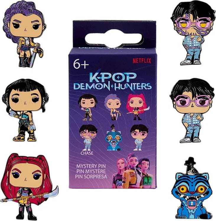 Loungefly Funko Pop K-Pop Demon Hunters Mystery Pin
