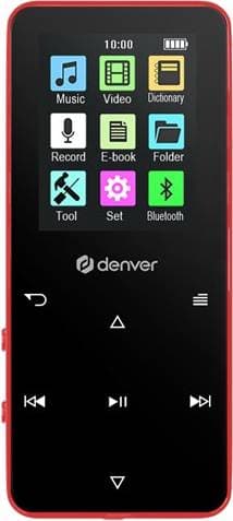 Denver MP-1830R Red MP4 Media Player 4 GB