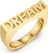 Edblad Dream Signet Ring Gold Dam
