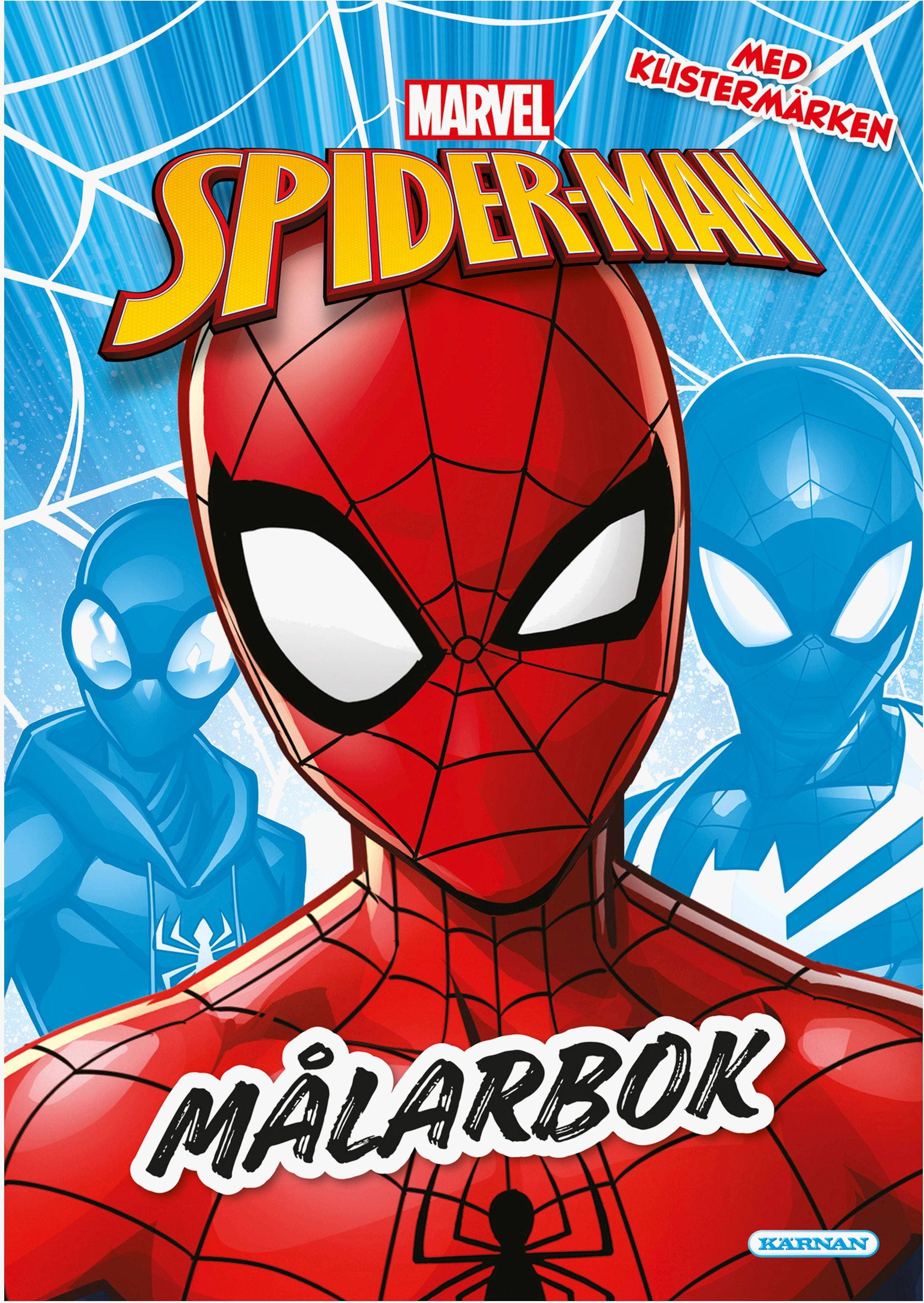 Kärnan Marvel Spiderman Målarbok 21x29 5 cm
