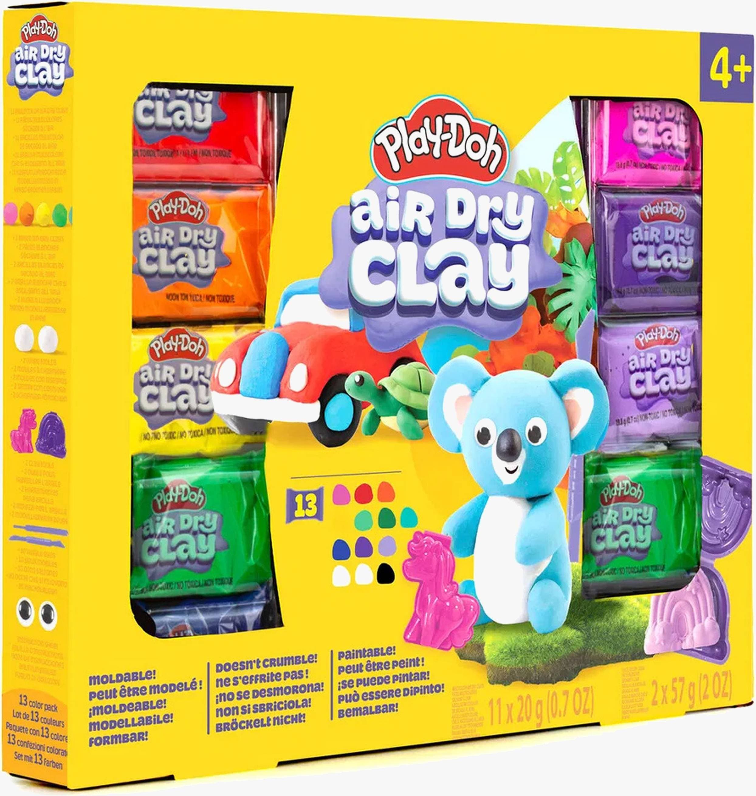 Play-Doh Air Dry Clay Pack 12 Färger