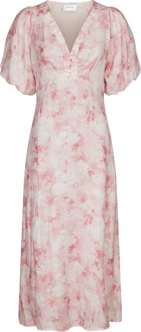 Neo Noir Illana Floral Fusion Dress Klänning - Rosa
