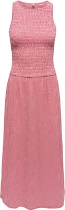 Only Onlcelle Life S L Smock Dress Jrs - Red