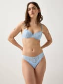 Lindex Senna Unpadded Wire Bra - Blue
