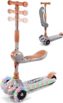 California Scooter 3 Hjul with Seat Light-Up Wheels