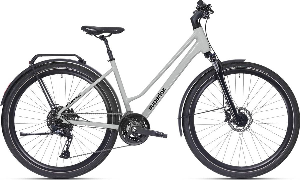 Superior Hybridcykel Blox 6.2 T MS Gloss Grey