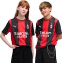 Puma AC Milan Replica Jersey Jr - Black/Red