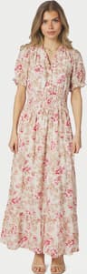Neo Noir Kanza Flower Rose Dress - Pink/Multicolour