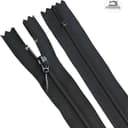 YKK Klänningslås 25cm Svart
