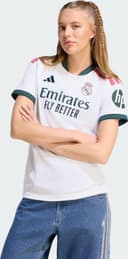 adidas Real Madrid Hemmatröja Dam - Vit