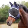 Shires Flughuva Fine Mesh with Ears Marinblå Cob