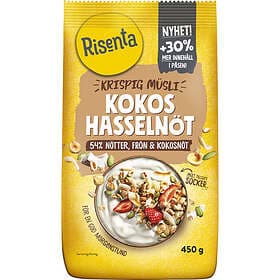 Risenta Krispig Müsli Kokos Hasselnöt 450g