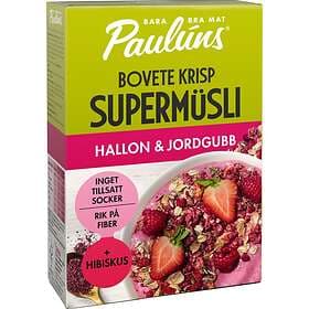 Müsli Pauluns Hallon & Jordgubb 400g