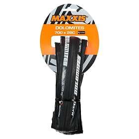 Maxxis Dolomites Silkworm 60 Tpi Foldable Road Tyre Svart 700C / 28