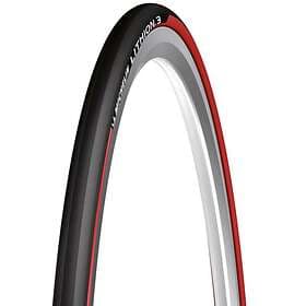 Michelin Lithon 3 Road Tyre Röd,Svart 700C / 23
