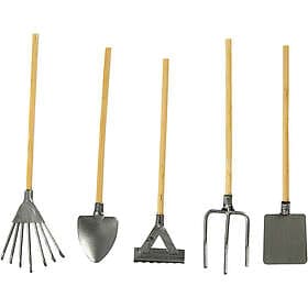 Creativ Company Trädgårdsredskap 5 St/1 Förp Trädgårdsredskap, L: 11 cm, st./ 1 förp. 500130
