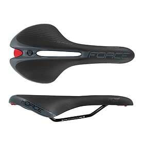 Force Ros Hole+ Saddle Svart 135 mm