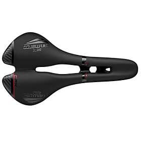 Selle San Marco Aspide Open-fit Carbon Fx Wide Saddle Svart 142 mm