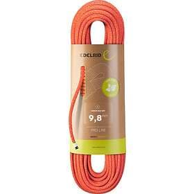 Edelrid Heron Eco Dry 9,8 Mm Rope Orange 60 m