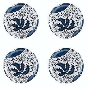 Indigo Åry Trays Glasunderlägg Indian , - Ø11cm 4-pack