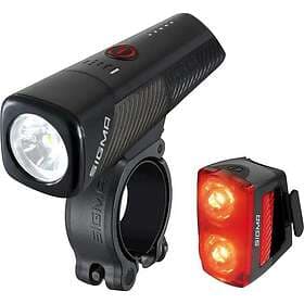 Sigma 800fl & Rl 150 Front And Rear Light Kit Svart 800 Lumens