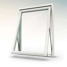NorDan Vridfönster Tanum 3-Glas Lagerfört Aluminium Alu- VF9 x 9 A-VF:9X9