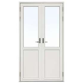 SP Fönster Pardörr Stabil Trä 3-Glas 140x210/140 Vä 65012114211450