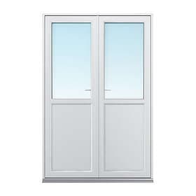 Traryd Fönster Pardörr Optimal Aluminium FD Linjerar Fast Hö 15-21/15 66132215211550
