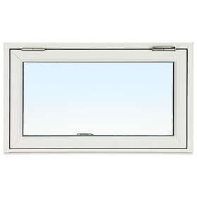 Traryd Fönster Överkantshängt Optimal Aluminium Överhängt Härdat glas ut 08-08 701313080850