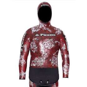 Picasso Thermal Skin Spearfishing Jacket 3 Mm Röd ML