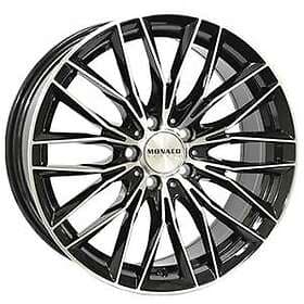 Monaco GP2 Gloss Black Polished 8x18 5/120 ET42 B72.6