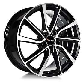 Avus AC-518 Black Polished 8x18 5/112 ET42 B66.6