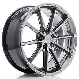 Japan Racing JR37 Hyper Black 8x18 5/100 ET35 B67.1