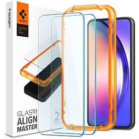 Spigen [2-pack] Galaxy A54 5G Skärmskydd i Härdat Glas