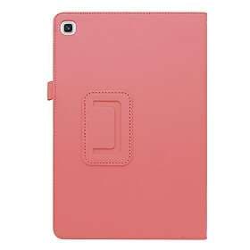 Litchi Texture Fodral för Galaxy Tab A 10,1" 2019 Rosa