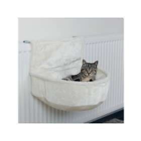 Trixie Cat Cuddly Bag for Radiator Plush White 45 x 13 x 33 cm