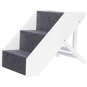 Trixie Pet Stairs Height-Adjustable Hundtrappa White 67 x 40 cm