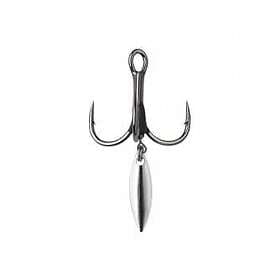 VMC 7548bd Bladed Hybrid Treble Hook Svart 10