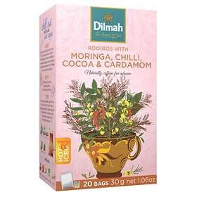 Dilmah Rooibos Moringa Chili Kakao 20 tepåsar
