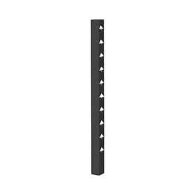Jabo Staketstolpe Öckerö Avslut 1100mm svart 70x70 10255